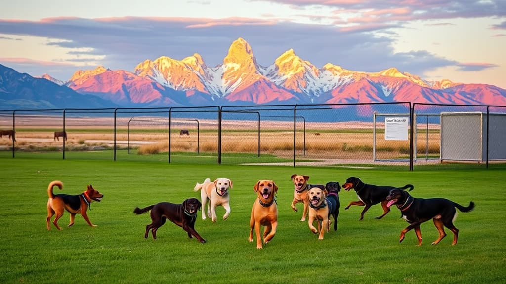 Dog Park at Optimist Park dog park in Laramie, WY