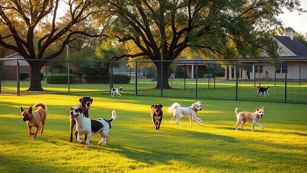 Dog Park at River Park dog park in Pascagoula, MS