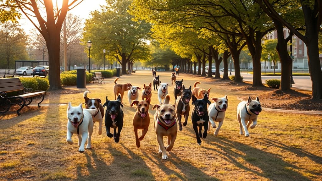 Dog Walk dog park in Coram, NY