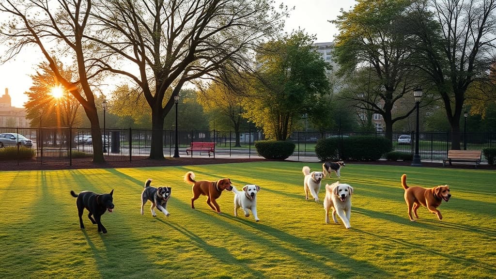 Dog Park dog park in Kearny, NJ