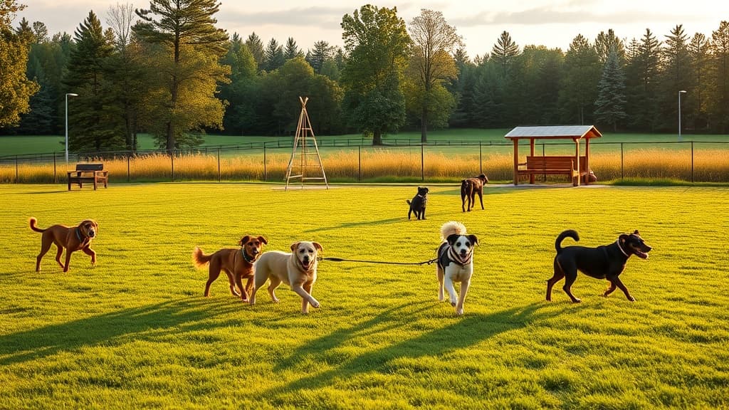 Dog Park dog park in Bigelow Township, MN
