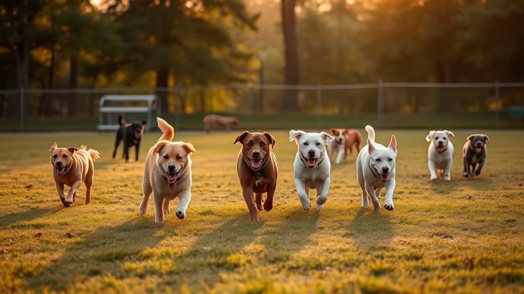 Dog Park dog park in Oakwood, IL