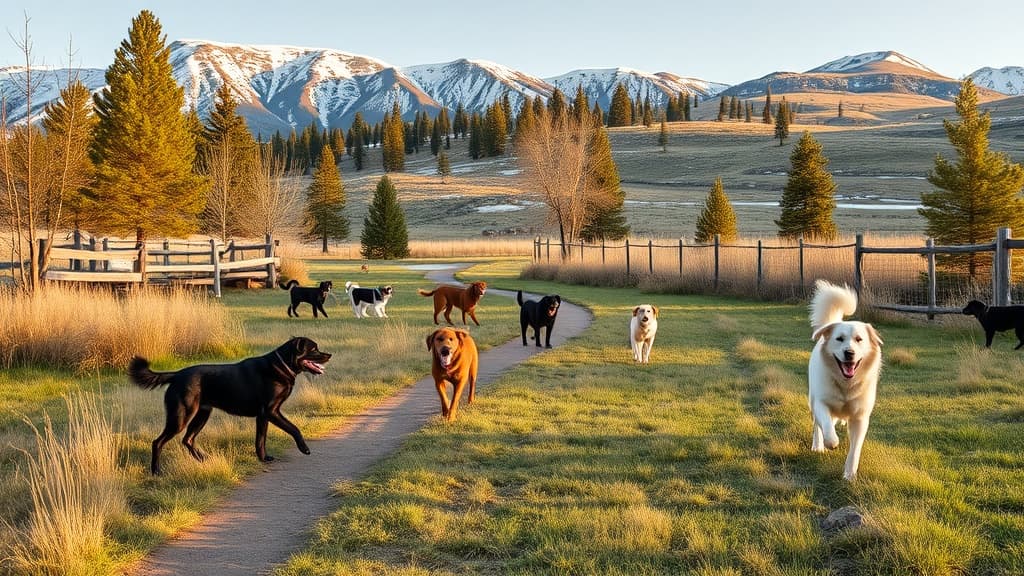 Snowfill Recreation Area Off-Leash Dog Park dog park in Bozeman, MT