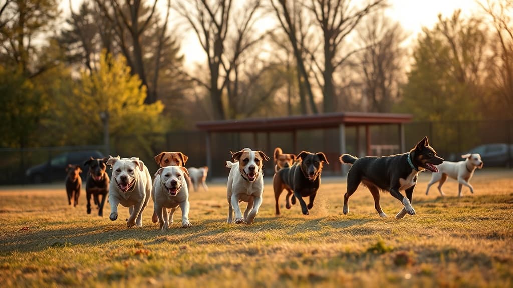 Dog Park dog park in Wheeling, IL