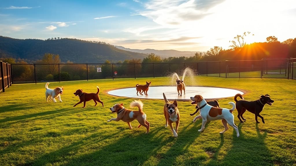 Dog Park at Montgomery Park dog park in Alexandria, VA