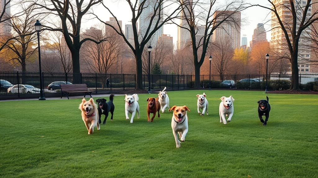 North End Avenue Dog Run dog park in New York, NY