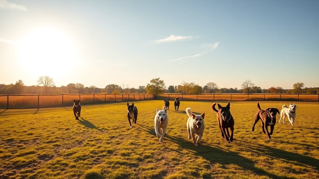 Orchards Park Large Dog Park dog park in Bentonville, AR