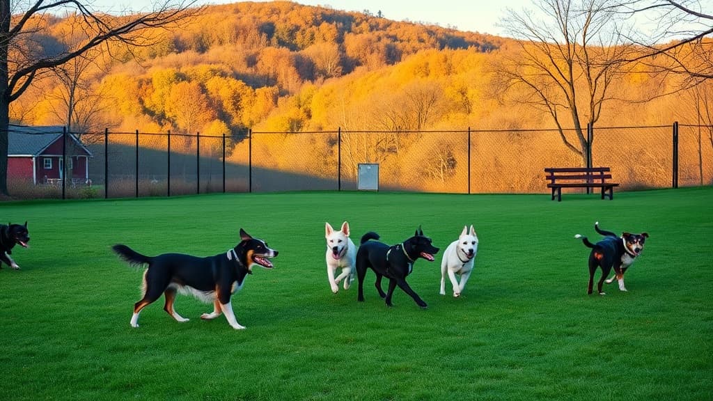 Dog Park at Danielle Ruiz-Murphy Center for Animal Welfare dog park in Birdsboro, PA