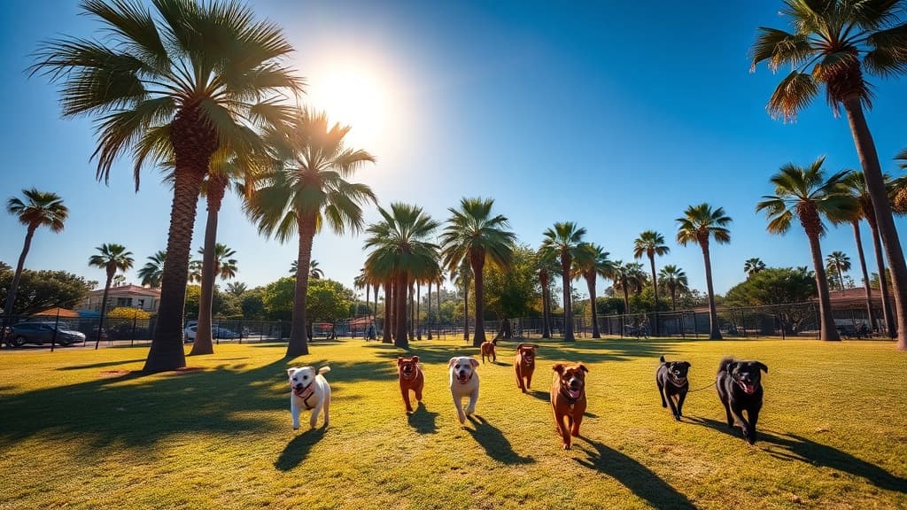 Fiddler's Cove Dog Run dog park in Coronado, CA