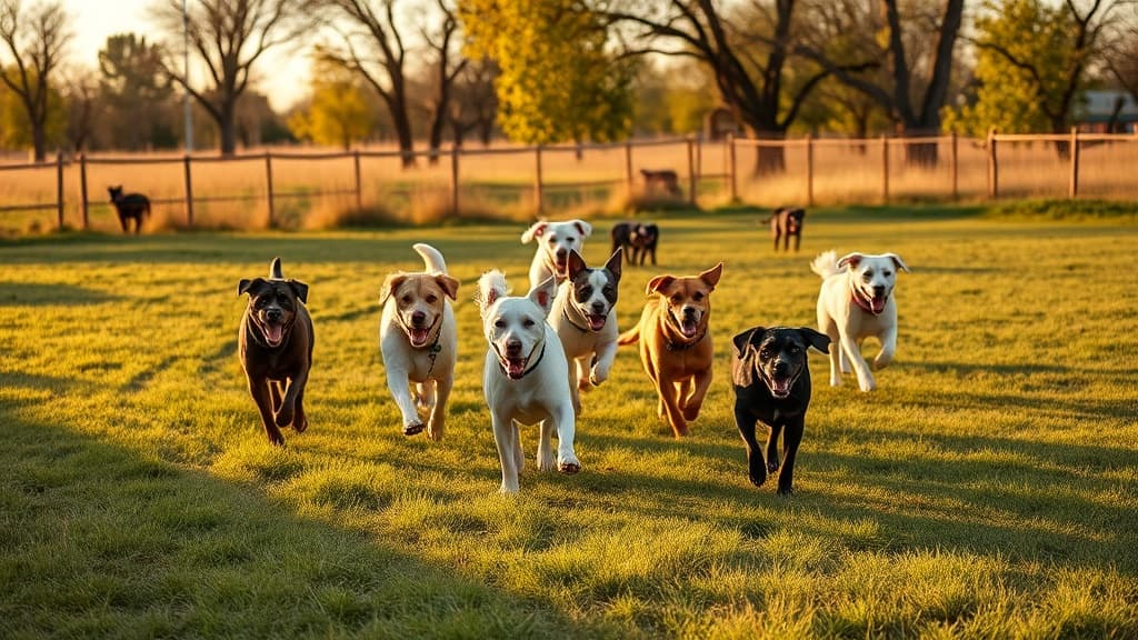 Scentral Bark dog park in Hoisington, KS