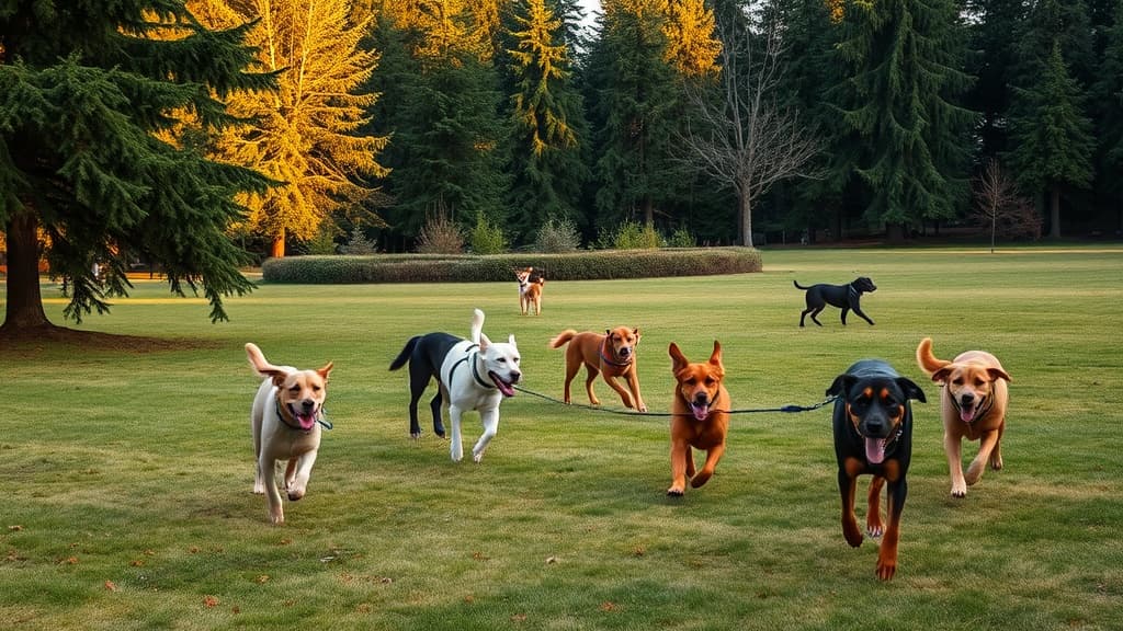 Shoreview Park Off Leash Area dog park in Shoreline, WA