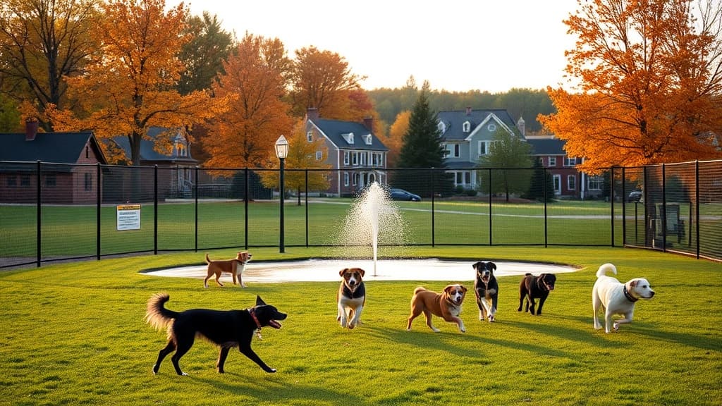 Bark Park Dog Park dog park in Ridgefield, CT