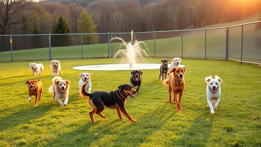 Dog Park at Curwensville Lake dog park in Curwensville, PA