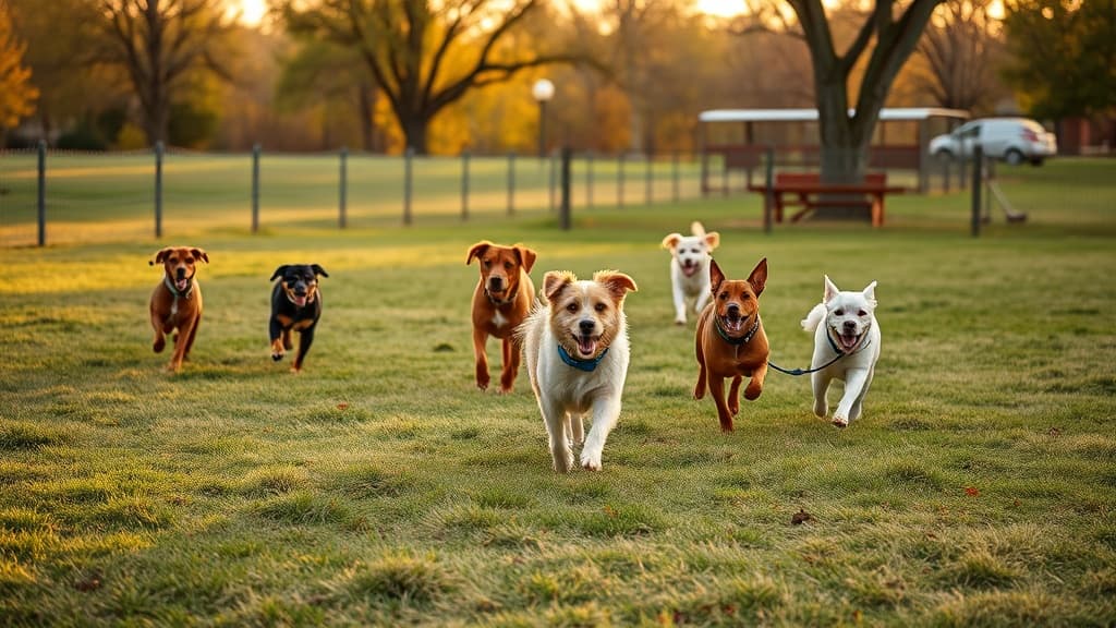 Dog Park dog park in Shawnee, KS