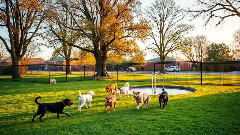Timber Creek Park dog park in Blackwood, NJ