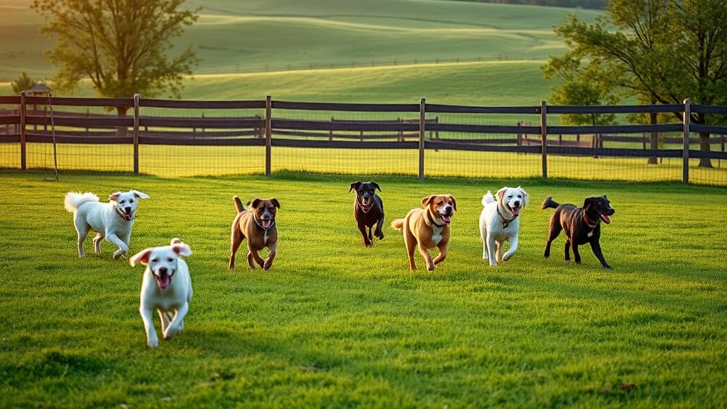 Dog Park at Walton Community Park dog park in Walton, KY