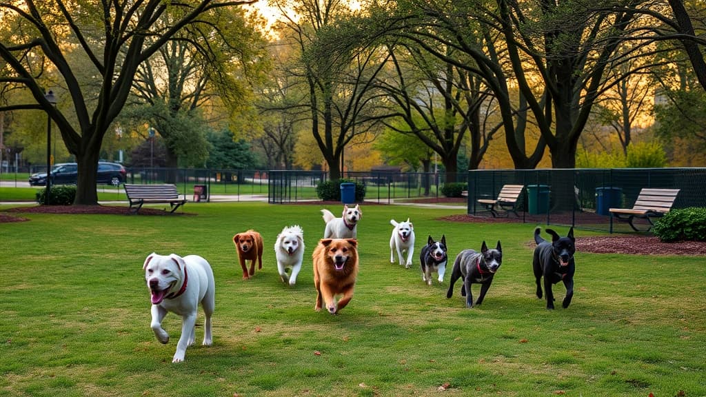 Dog Park dog park in Morris Township, NJ