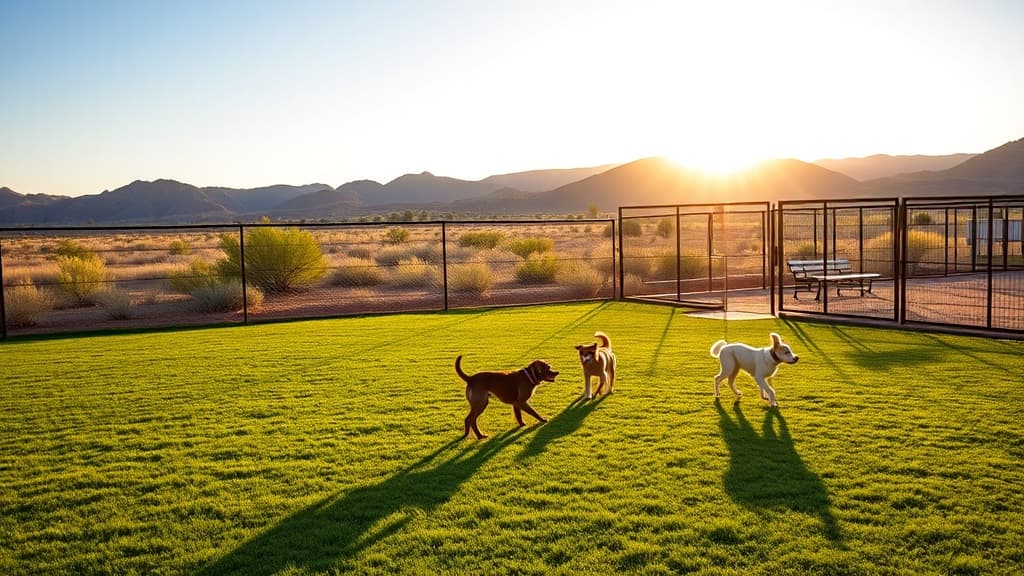 High Range Park dog park in Rio Rancho, NM