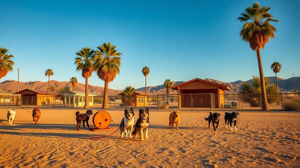 Spike's Desert Dog Park dog park in Needles, CA