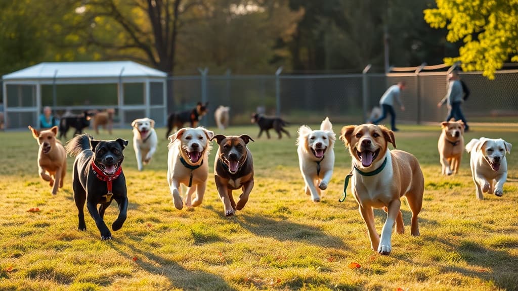 Park-9 @ The Station dog park in Boston, MA