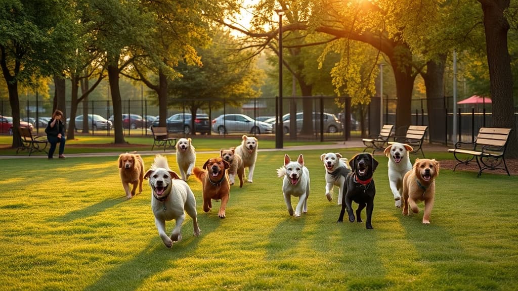 Dog Park dog park in Village of Avon, NY