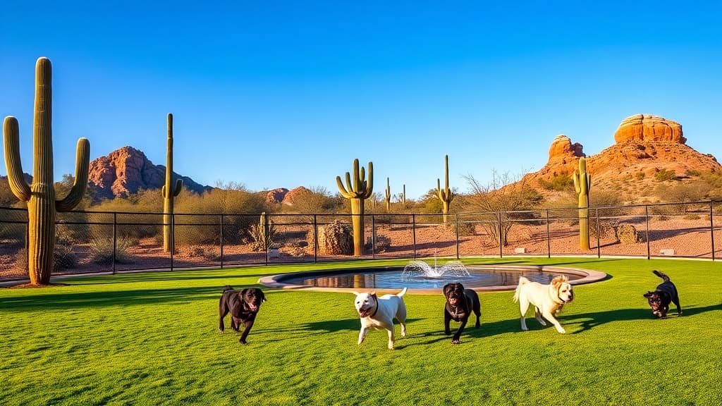 RJ Dog Park at Pecos Park dog park in Phoenix, AZ