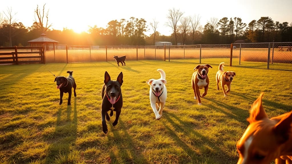 Midland Dog Park dog park in Gainesville, GA