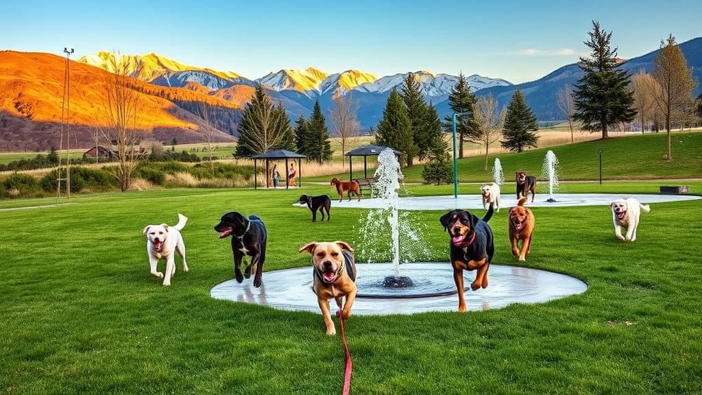 Bighorn Park Off Leash Dog Area dog park in Vail, CO