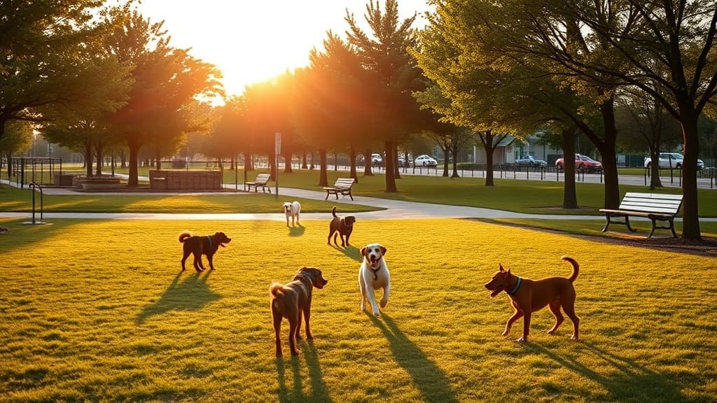 Geneva Bark Park dog park in City of Geneva, NY