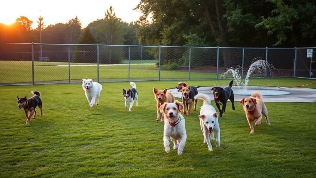 Soldan Dog Park dog park in Lansing, MI
