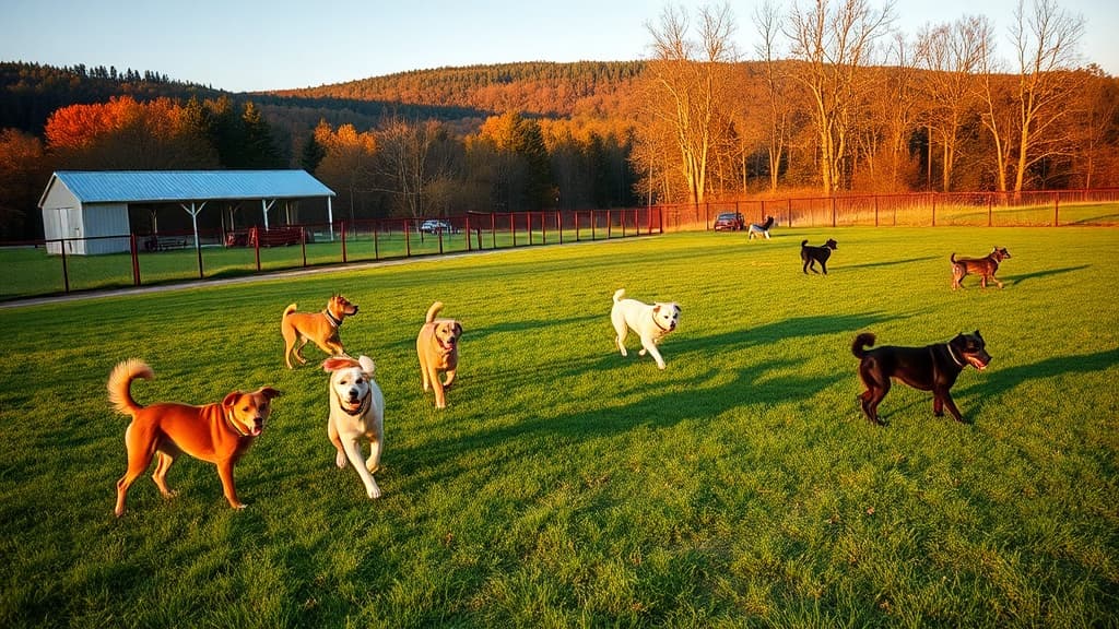 Dog Park at West Manheim Park dog park in Hanover, PA