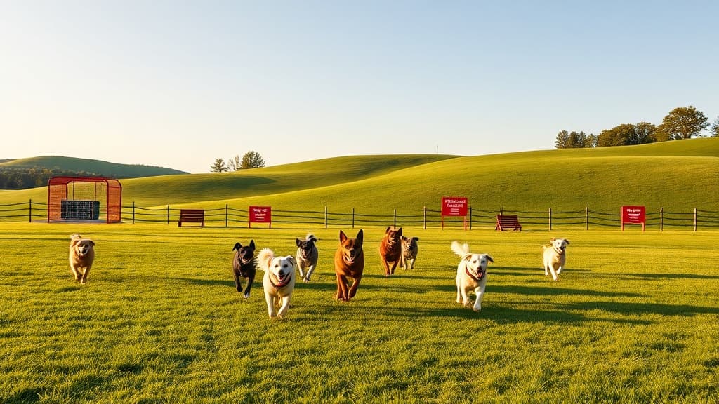Paw Print Dog Park dog park in Janesville, WI