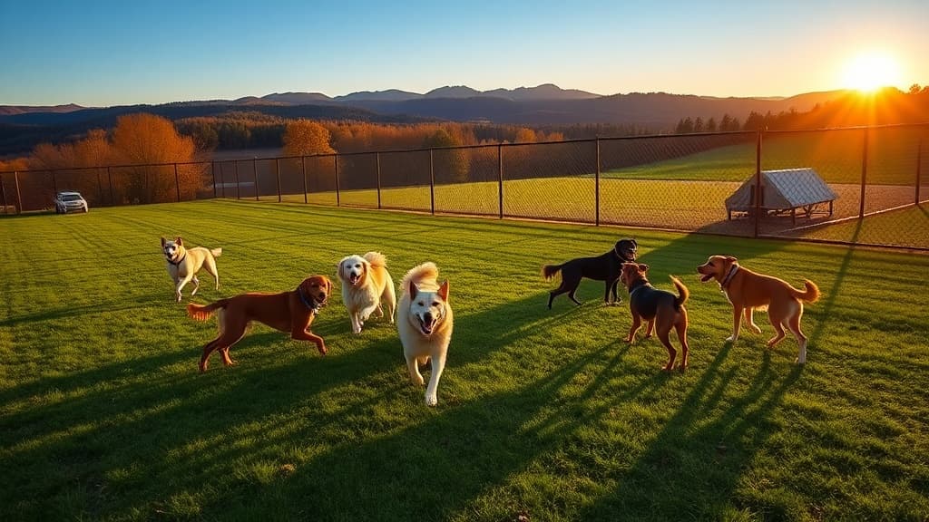 Creighton West Park Dog Park dog park in Leesburg, VA