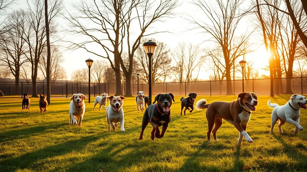 Waggertail Dog Park dog park in Riverdale Park, MD