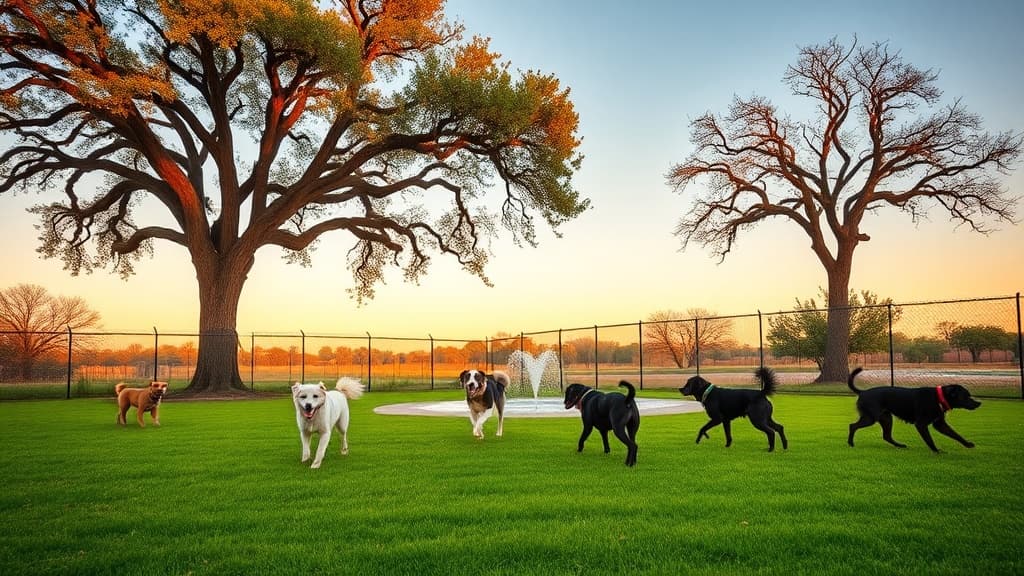 Central Texas Bark Park dog park in Temple, TX