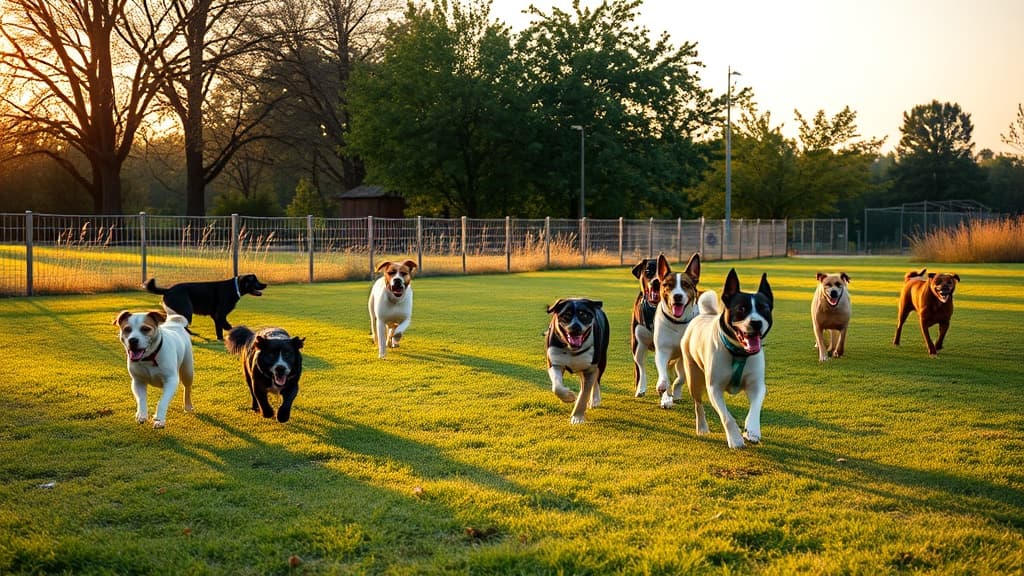 Shepard Park - Dog Park dog park in Normal, IL