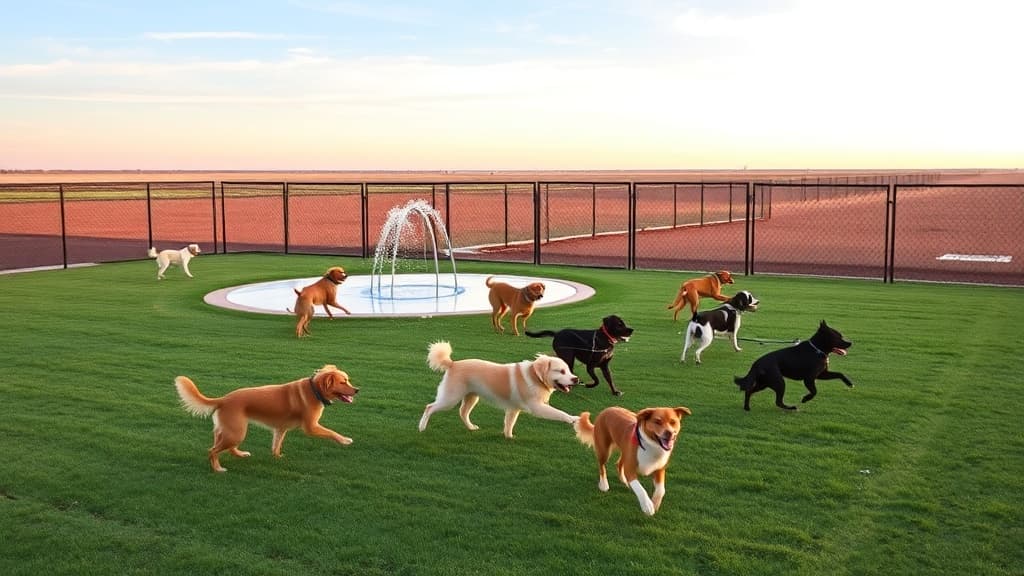 OnCue #122 Dog Park dog park in Yukon, OK