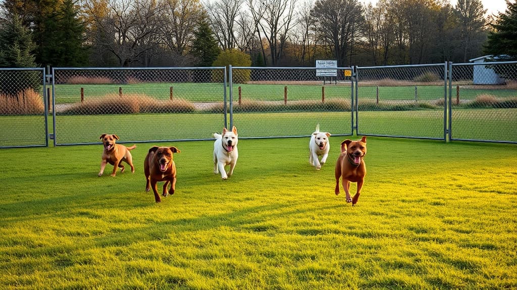 River Road Dog Park dog park in Rochester, MN