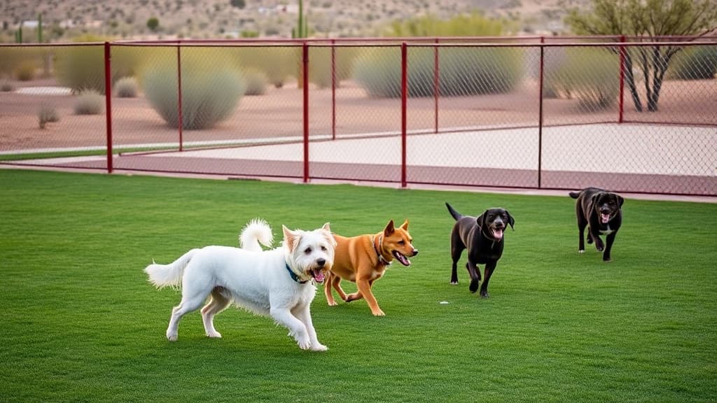Star Heights Park dog park in Rio Rancho, NM