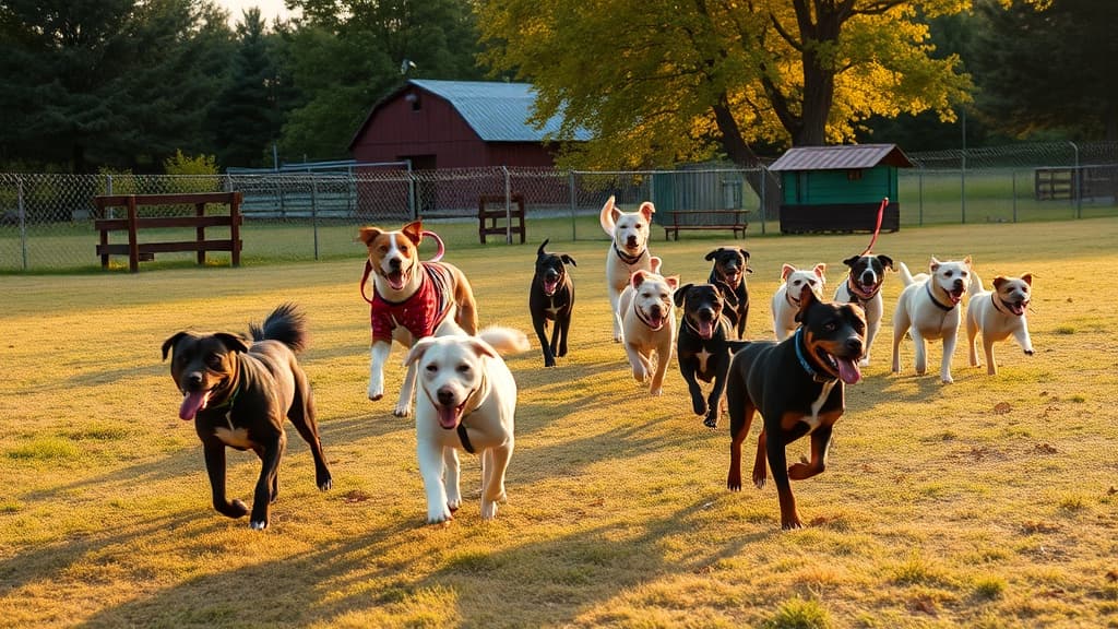 Treasure Barn Dog Park dog park in Monroe, OH