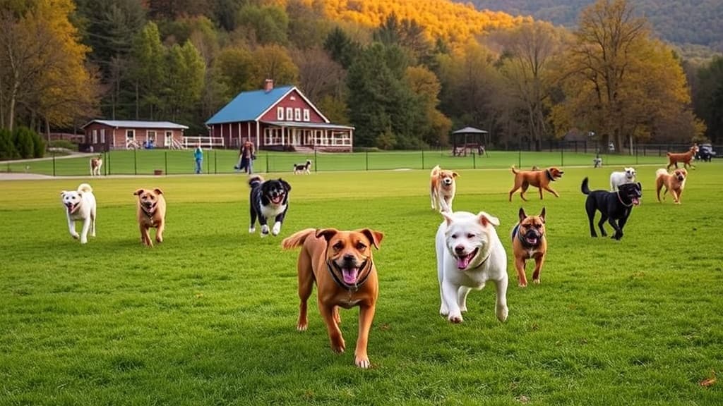 Settlers Cabin Park Off-Leash Area dog park in Carnegie, PA