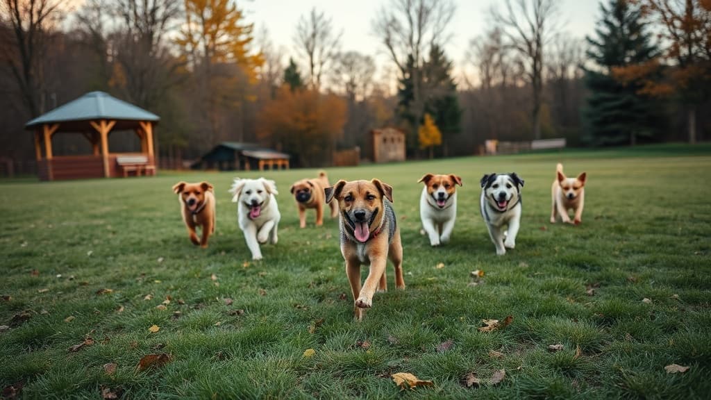 Small Dogs Only dog park in Cranberry Township, PA