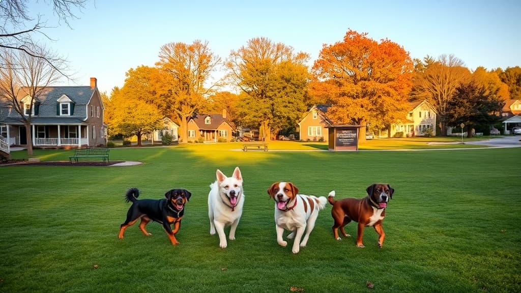 Rockwell Skate Park dog park in Bristol, CT