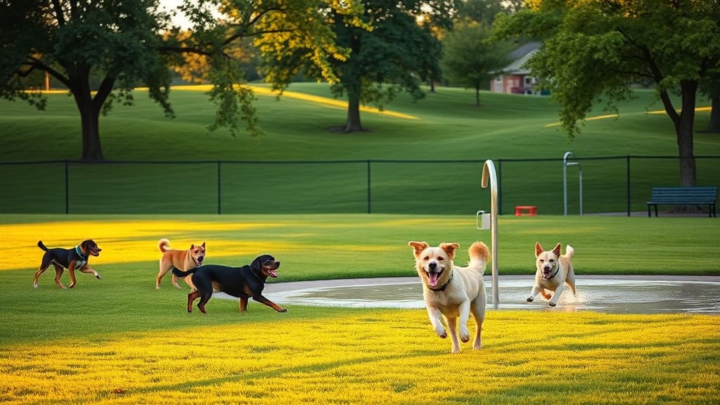 Barkwood Dog Park dog park in Beachwood, OH