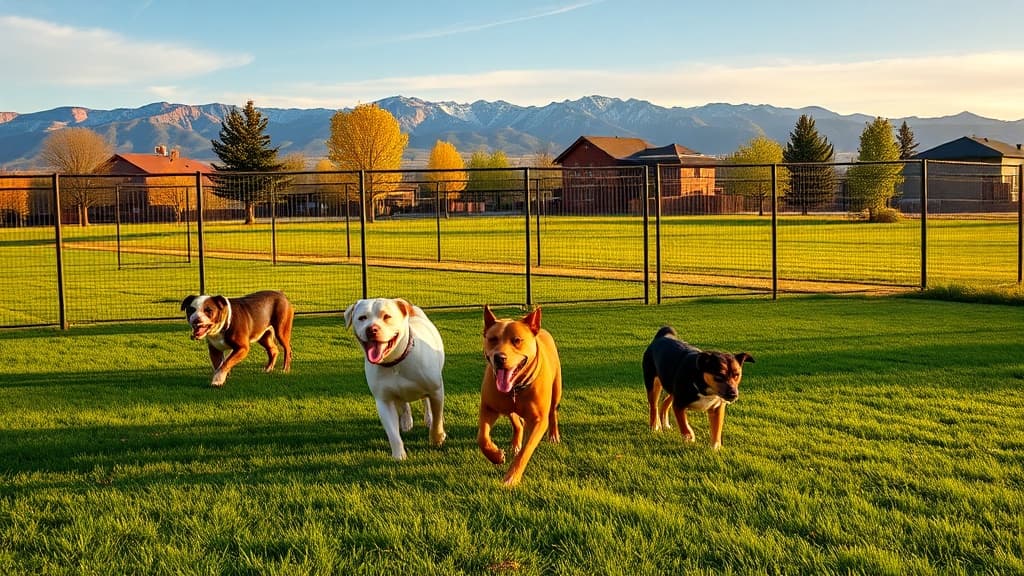 Rough and Ready Neighborhood Park dog park in Longmont Neighborhood Plaza 4, CO