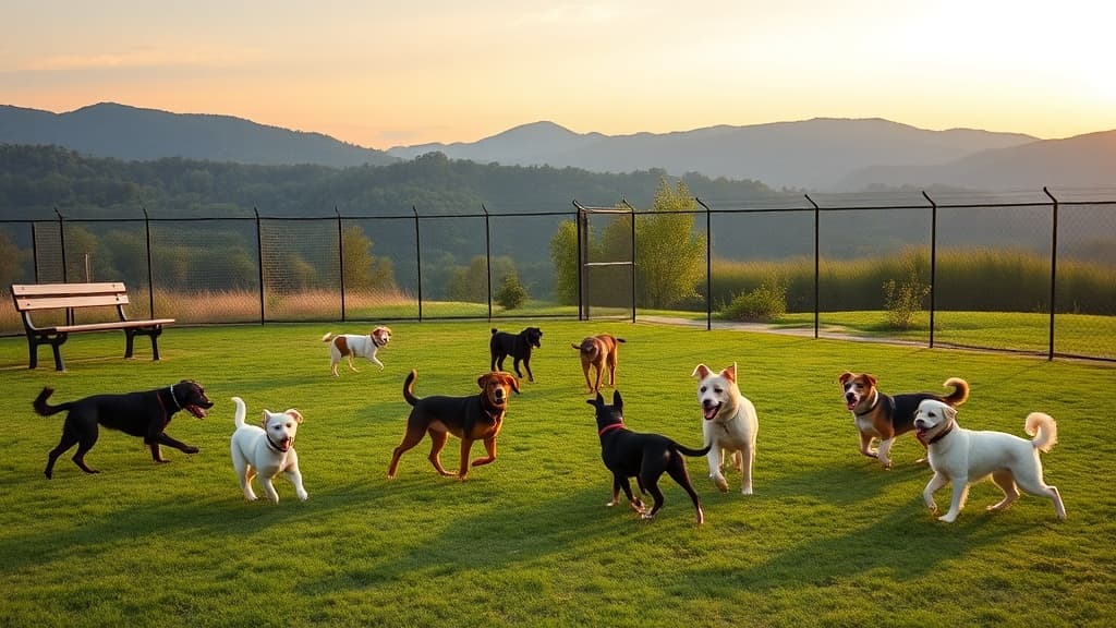 Mount Jefferson Park Off Leash Dog Area dog park in Alexandria, VA