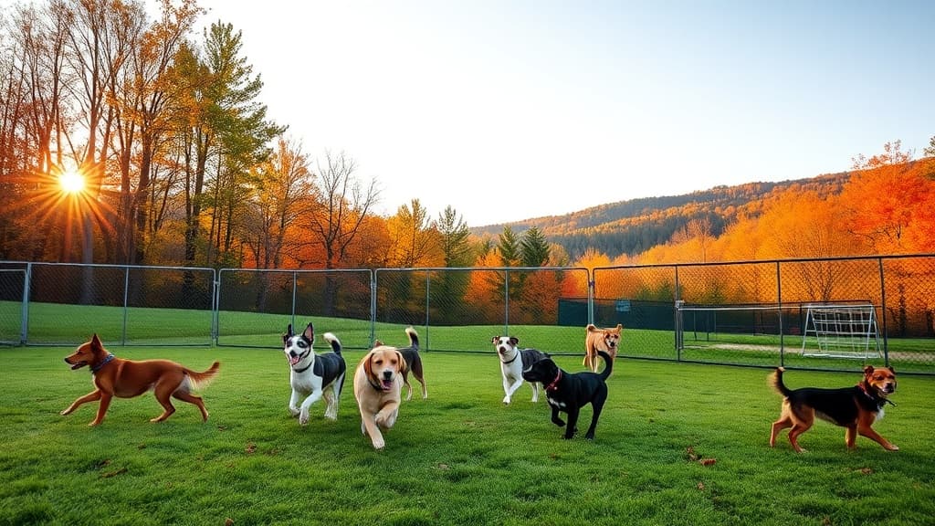 Barrett Township Dog Park dog park in Cresco, PA