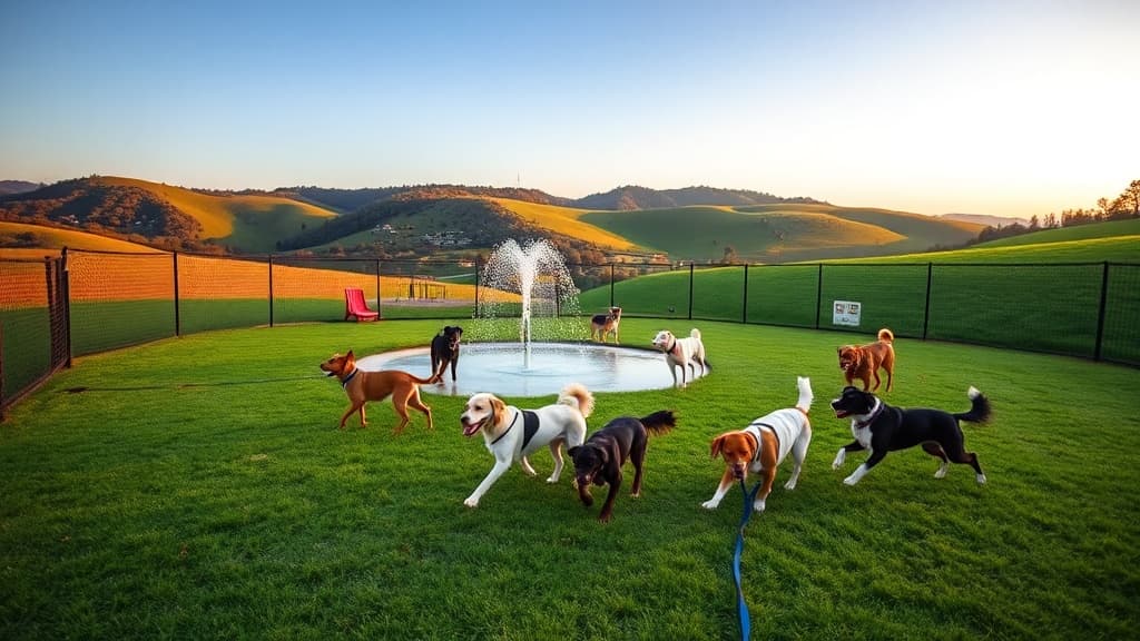 King's Run Bark Park dog park in Clarksville, TN
