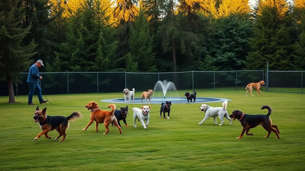 Waterloo County Dog Park dog park in Lebanon, OR