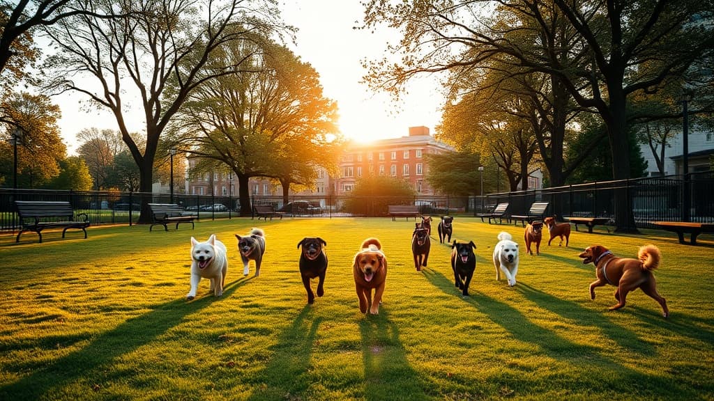 Dog Park dog park in New Brunswick, NJ